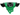 Minifigure Armor Shoulder Pads with Molded Green Tattered Robe Pattern
