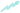 Wave Angular Single with Bar End (Lightning Bolt)