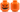 Minifigure, Head Pumpkin Jack O' Lantern with Vertical Lines on Back Pattern