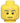 Minifigure, Head Dark Bluish Gray Eyebrows, Medium Nougat Cheek Lines, Chin Dimple, and Wrinkles, Furrowed Brow, Neutral Pattern