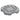 Plate Round Corners 6 x 6 x 2/3 Circle with Reduced Knobs