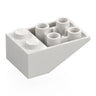 Brick Sloped Inverted 33° 3 x 2, Connections between Studs, Round Bottom Pin