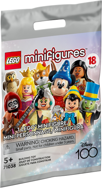 Minifigure, Disney 100 (Random Sealed Pack)