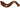Elephant Tail / Trunk with Bar End - Long Straight Tip