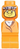Microfigure Ramses Pyramid Adventurer Orange