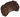 Minifigure, Hair Female with 2 Buns, Center Part (Princess Leia 2011)