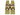 Hips and Legs with Galaxy Squad Buggoid with Dark Red Stripes and Exoskeleton Pattern