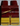 Hips and Yellow Legs with Dark Red Toga and Brown Sandals Pattern
