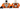 Torso SW Armor Clone Trooper with Orange Markings Pattern (Clone Wars) / Orange Arms / Black Hands