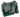 Rock Panel 4 x 10 x 6 Rectangular (BURP) with Marbled Dark Green Pattern *brukt*