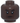 Minifigure, Head Black Eyebrows, Dark Brown Chin Dimple and Creases, Closed Mouth Frown Pattern