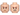 Minifigure, Head Dual Sided Reddish Brown Eyebrows, Medium Nougat Cheek Lines and Chin Dimple, Smile / Angry with Bared Teeth Pattern