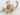 Monkey with Molded Light Nougat Face and Ears and Printed Black Eyes, Nostrils and Mouth, White Pupils Pattern