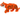 Cat, Large (Tiger) with White Muzzle and Nose and Black Stripes Pattern