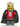 Knights Kingdom II - King with Crown & Black Cape
