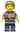 Fantasy Era - Peasant Male Young, Brown Eyebrows, Thin Grin