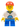 Child - Boy, White Hoodie with Medium Blue Pocket, Blue Short Legs, Red Cap, Freckles