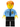 Police - City Shirt with Dark Blue Tie and Gold Badge