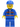 Blue Jacket with Pockets and Orange Stripes, Blue Legs, Blue Short Bill Cap, Glasses, Open Mouth Smile
