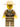 Forest Police - Dark Tan Jacket with Pockets, Gold Badge and Braid