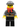 Police - City Burglar, Dark Bluish Gray Knit Cap, Red Bandana, Mask