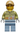 Volcano Explorer - Male, Shirt with Belt and Radio, Dark Tan Cap with Hole