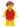 Beachgoer - Red Female Swimsuit and Light Blue Glasses