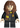 Hermione Granger - Hogwarts Robe Clasped with Gryffindor Shield, Black Short Legs