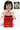 Marion Ravenwood - White Shirt with Dark Red Sash, Red Legs
