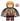 Samwise Gamgee (Sam) - Dark Bluish Gray Cape