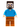 Steve (Light Nougat) - Dark Orange Legs