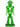 Mars Mission Alien with Marbled Glow In Dark Torso