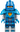 Royal Soldier / King's Guard - Blue Helmet with Eye Slit, Dark Azure Armor and Hands