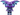 Gargoyle - Dark Purple Wings with Trans-Light Blue Membranes