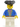 Pirate Blue Jacket White Legs, Black Pirate Triangle Hat