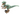 Dinosaur Raptor / Velociraptor with Sand Green Back (Jurassic World Blue)