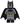 Batman - Dark Bluish Gray Suit, Gold Belt, Black Hands, Spongy Cape, Large Bat Logo