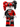 Harley Quinn - Pigtails, Black Eye Mask, Roller Skates