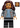 MJ (Michelle Jones) - Dark Bluish Gray Plaid Jacket, Dark Brown Wavy Hair