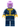 Thanos - Dark Blue Legs Plain, Dark Blue Arms