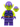 Green Goblin - Lime Skin, Dark Purple Outfit, Medium Legs