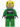 Rebel Pilot A-wing - Light Nougat Head, Trans-Yellow Visor, Green Jumpsuit