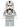 Clone Trooper V-wing Pilot (Phase 2) - Light Bluish Gray Arms and Legs, White Head