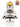 Clone Trooper Pilot (Phase 1) - Bright Light Orange Markings, Printed Legs, Scowl