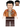 Poe Dameron (Medium Nougat Jacket, Hair)