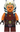 Ahsoka Tano (Padawan) - Dark Red Backless Vest with Necklace and Belt, Medium Legs