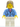 Medium Blue Jacket, White Legs, Dark Tan Female Hair