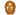 Minifigure, Head, Modified SW 3PO / TC Series Protocol Droid with Bright Light Yellow Eyes Pattern (C-3PO / K-3PO / TC-4 / TC-14 / U-3PO)