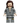 Sirius Black - Dark Brown Hair, Dark Bluish Gray Jacket over Tattered Striped Shirt, Printed Legs
