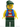 Pirate Blue Vest, Dark Green Legs